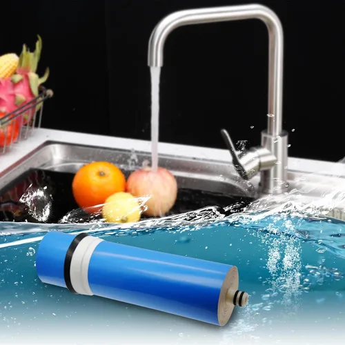 Miniatura 6 de Filtro de membrana de ósmosis inversa 400 GPD RO Membrana de ósmosis inversa de 3.0 x 12 pulgadas Reemplazo del filtro de agua para debajo