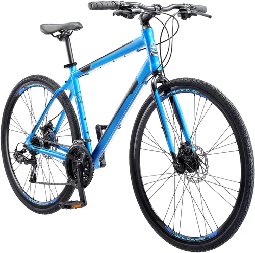 Miniatura 12 de Schwinn Volare 1300 Bicicleta de carretera, 700c para hombre y mujer, bicicleta de carretera de barra de caída de 14 velocidades, marco de aluminio