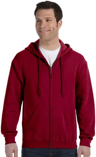 Miniatura 16 de Gildan Sudadera con capucha y cremallera completa para hombre