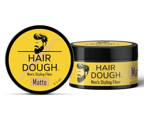 Miniatura 2 de Hair Dough Arcilla moldeadora para peinar para hombres, cera de acabado mate para peinar el cabello, pasta de cera de fijación fuerte sin brillo