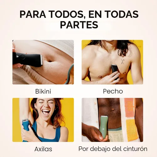 Miniatura 7 de MERIDIAN The Trimmer Original - Recortadora de vello corporal para hombres, afeitadora eléctrica para cabello púbico, pecho, piernas y bikini, 1
