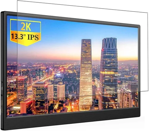 Paquete de 3 protectores de pantalla, compatibles con uluck de 13.3 pulgadas para monitor móvil MDS-13307 TPU Guard (no protectores de vidrio