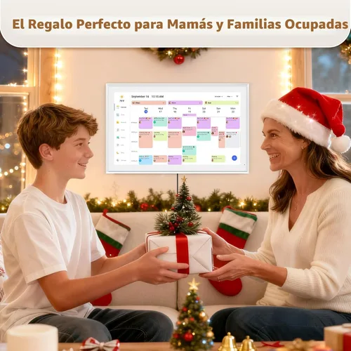 Miniatura 5 de Canupdog Calendario digital de 15.6 pulgadas, planificador electrónico y tabla de tareas con pantalla táctil IPS de 1920 x 1080P, sistema