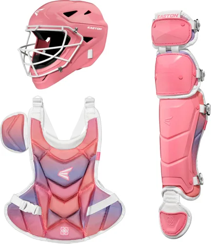 Miniatura 12 de Easton Jen Schro My Very First Youth Softball Catcher’s Set Helmet, Leg Guards & Chest Protector Included