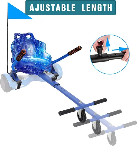 Miniatura 2 de Hoverboard - Accesorio de asiento de kart para todas las edades Accesorios para aeropatineta compatible con scooter de equilibrio automático