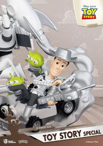 Miniatura 8 de Beast Kingdom Toy Story: Estatua de la serie Ds-032 de Woody & Buzz Deluxe Galaxy Version Ds-032