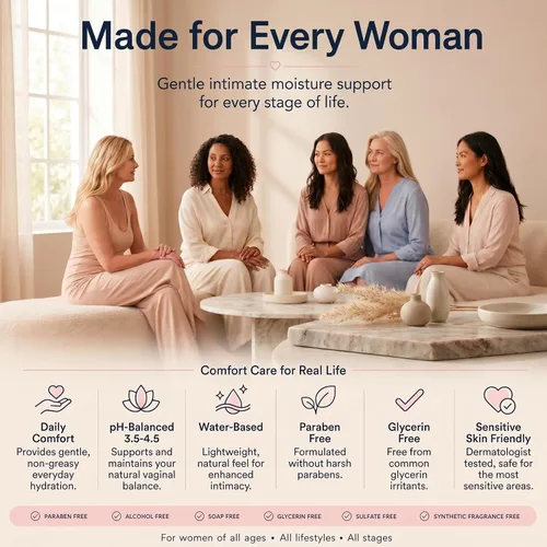 Miniatura 7 de Luvena Lubricante para mujeres, alivia la sequedad femenina, cuidado íntimo de la piel y apoyo a la menopausia, gel lubricante hidratante,
