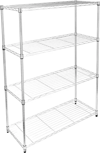 Miniatura 12 de YSSOA Estantes de almacenamiento resistentes de 3 niveles, capacidad de 750 libras, 24.02 pulgadas de profundidad x 13.78 pulgadas de ancho x 31.98