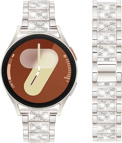 Miniatura 24 de DEALELE Correas compatibles con Samsung Galaxy Watch 7 / FE / 6/6 Classic / 5/5 Pro / 4/4 Classic / 3 1.614 in / Active 2, correa de repuesto