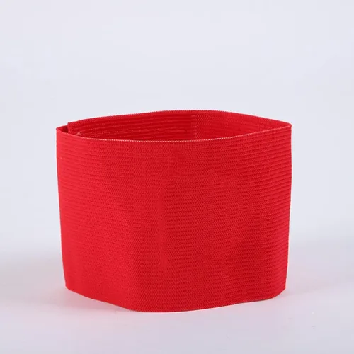 Miniatura 2 de 1 brazalete rojo para adulto, elástico, antideslizante, ajustable, color neón, adhesivo para fútbol, entrenamiento, equipo, suministros deportivos