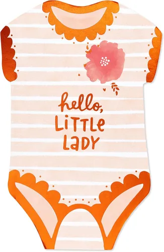 Miniatura 4 de Tarjeta para niña bebé de American Greetings (Ella es amada)