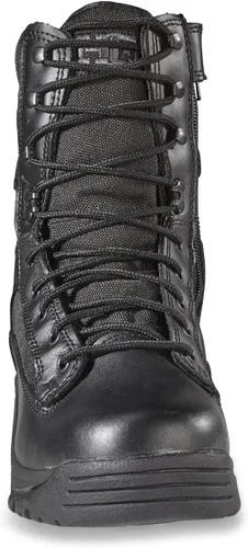 Miniatura 5 de HQ ISSUE Botas tácticas clásicas impermeables de 8 pulgadas con cremallera lateral para hombre
