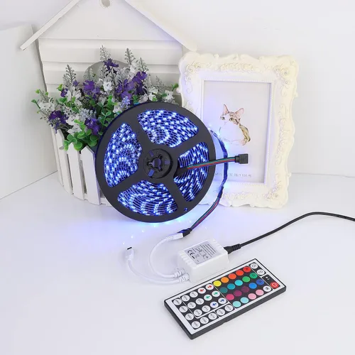 Miniatura 6 de Control remoto de tira de luces LED RGB de 44 teclas, reemplazo de control remoto IR para tira de luces LED SMD 5050 3528 2835 RGB (1 paquete)