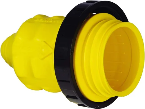 Marinco 103RN - Funda resistente a la intemperie con anillo roscado para conectores eléctricos Marinco Marine (305CRCN y 205CRCN), color negro