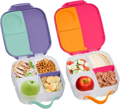 Miniatura 16 de b.box Mini lonchera de Batman, recipientes para aperitivos para niños, reutilizable, pequeña caja Bento para el almuerzo, contenedor de aperitivos