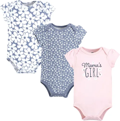 Miniatura 115 de Hudson Baby baby-girls Cotton Bodysuits 3-pack