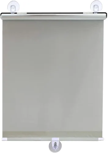 Miniatura 21 de Persianas enrollables opacas sin taladrar, cortinas de balcón con ventosas, persianas temporales, 30/45/50/65/28.3 in de ancho, retráctiles
