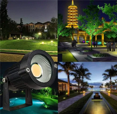 Miniatura 4 de Z Luces LED para paisaje, 5 W, para caminos al aire libre, jardín y patio, reflector de jardín impermeable IP65, foco al aire libre con estaca