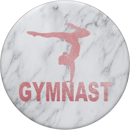 Miniatura 3 de Gimnasia de oro rosa, mármol de gimnasia – PopSockets Grip y soporte para teléfonos y tabletas