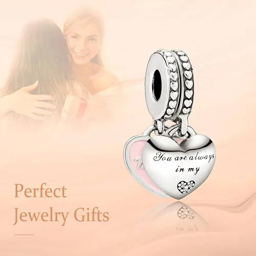 Miniatura 3 de Annmors Snowflake Charms for Woman-925 Sterling Silver Dangle Pendant Cubic Zirconia BeadGirl Jewelry Beads Gifts for Women BraceletNecklace