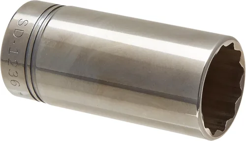 Williams SD-1236 - Toma profunda de 1/2, 12 puntos, 1-1/8 pulgadas