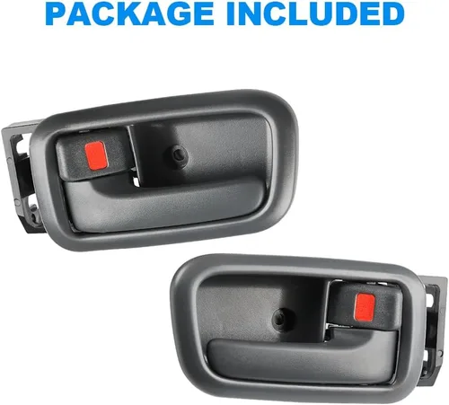 Miniatura 7 de JDMON Manijas de puerta interiores con bisel de repuesto para Toyota Tundra 2000-2006 Reemplazo para 692060C010B2 69206-0C010-B2 Juego de manijas