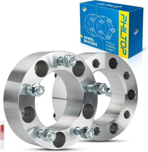 Miniatura 12 de PHILTOP Espaciador de rueda de 4 x 4 de 2 pulgadas, espaciadores de rueda centrados en las lengüetas para Polaris Trail Boss 330 2003-2013, Trail