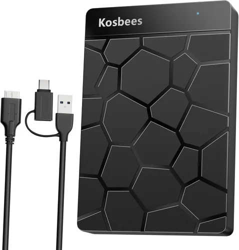 Miniatura 9 de Discos duros externos de 500 GB, disco duro portátil para Windows, disco duro externo ultradelgado, compatible con PC, MAC, laptop, PS4, Xbox one