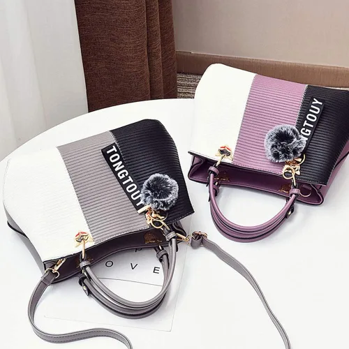 Miniatura 6 de Bolsos de mano para mujer, bolsos de mano de piel sintética, bolsos de hombro