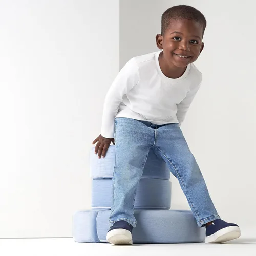 Miniatura 5 de Gerber Baby Toddler Straight Leg Stretch Denim Jeans