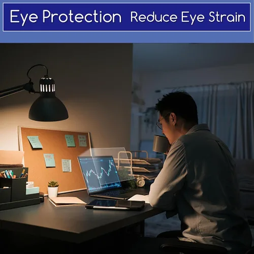 Miniatura 6 de KEANBOLL Paquete de 2 protectores de pantalla con bloqueo de luz azul para portátil ASUS ZenBook S 14 (UX5406), antideslumbrante y antihuellas