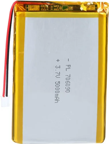 Miniatura 56 de Batería de 3.7V 200mAh 502025 Li-ion Li-Po recargable de iones de litio con conector de paso de 2P PH 0.079 in
