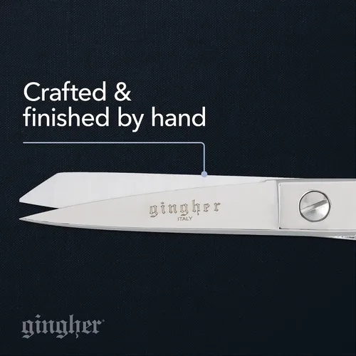 Miniatura 5 de Gingher - Tijeras de tela de modista con funda protectora, tijeras de acero inoxidable de 7 pulgadas, tijeras de tela afiladas con borde