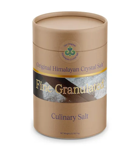 Miniatura 8 de Cristal de sal original del Himalaya, sal culinaria granulada fina para cocinar, preparar alimentos y salud con 84 minerales traza (paquete de 3)