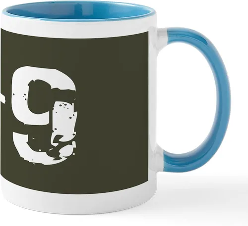Miniatura 60 de CafePress Taza de café de cerámica de 11 oz (11.0 fl oz) de Police Mom