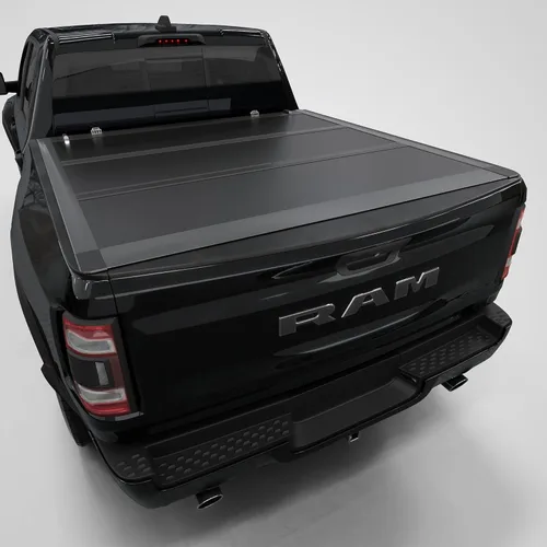 Miniatura 9 de Cubierta rígida de tres pliegues para cama de camioneta compatible con Dodge Ram 1500 y 2500 2009-2026, cama de 5.7 pies sin caja Ram (171.2 cm)