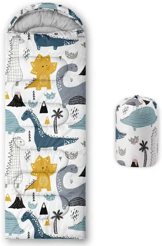 Miniatura 26 de CVHOUSE - Sacos de dormir para acampar, para 3 estaciones, clima cálido y fresco, ligeros, resistentes al agua, para adultos y niños