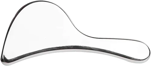 Herramienta de masaje de raspado Gua Sha de acero inoxidable de grado médico, herramientas IASTM, gran herramienta de movilización de tejidos blandos