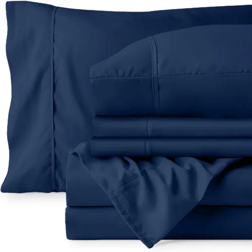 Miniatura 7 de Bare Home Hotel Luxury - Juego de sábanas Queen extra suave, 6 piezas, bolsillos profundos, ajuste fácil, refrescantes y transpirables, resistentes