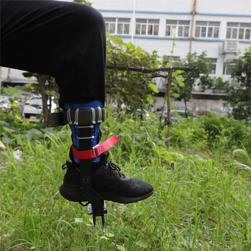 Miniatura 9 de HongK - Juego de picos de escalada de árboles Cinturón ajustable de seguridad Cordón Cuerda de rescate Cinturón 2 engranajes [P/N: ET-OUTDOOR002-RAW]