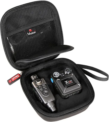 Miniatura 2 de Mchoi Estuche de transporte duro para Xvive U4/U4R sistema de monitoreo intrauditivo inalámbrico, estuche protector de viaje para monitor