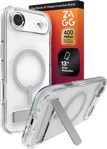 Miniatura 58 de ZAGG Santa Cruz Snap - Funda con función atril para iPhone 16 Pro Max, compatible con MagSafe, protección contra caídas de grado militar de 13 pies