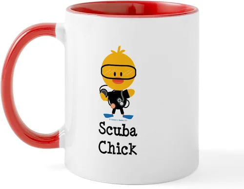 Miniatura 8 de CafePress Scuba Flag Diver Taza de café de cerámica de 11 oz (11.0 fl oz)