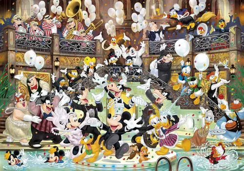Miniatura 2 de Clementoni - 36525 - Colección Puzzle - Gala de Disney - 6000 piezas - Hecho en Italia - Rompecabezas para adultos