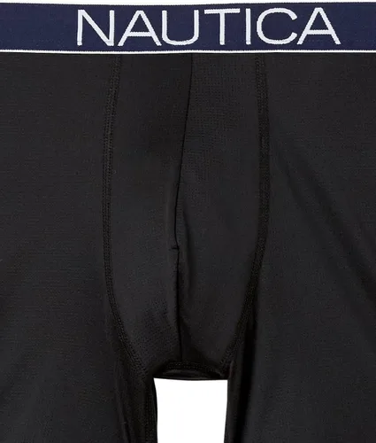 Miniatura 2 de Nautica Paquete de 3 calzoncillos tipo bóxer de malla ligera elástica para hombre