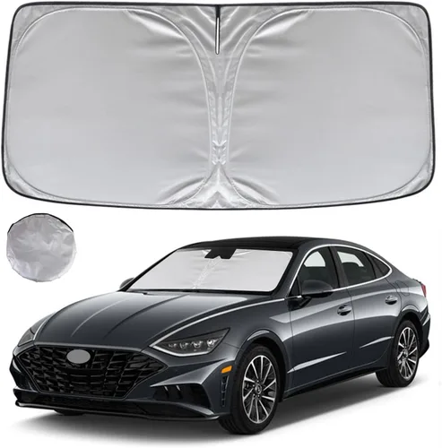 Miniatura 44 de KAYZT Parasol para parabrisas para Honda Civic 2022-2025 11.ª generación, parasol plegable para ventana delantera, accesorios de ajuste personalizado