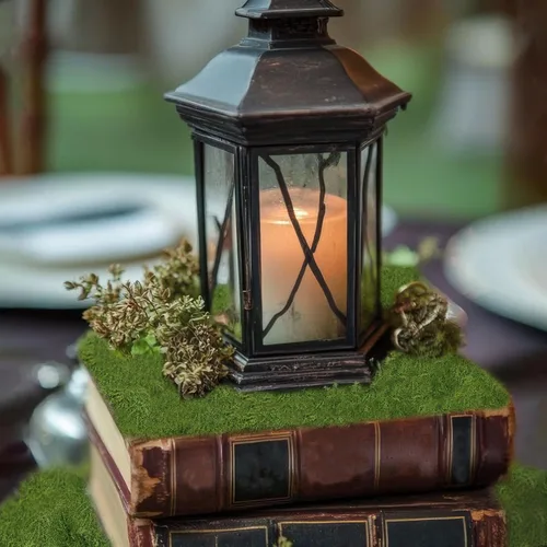 Miniatura 7 de 2 Rollos de Camino de Mesa de Musgo Falso para Decoración 4" x 47" Musgo Artificial para Plantas Verdes en Interiores, Hierba Sintética