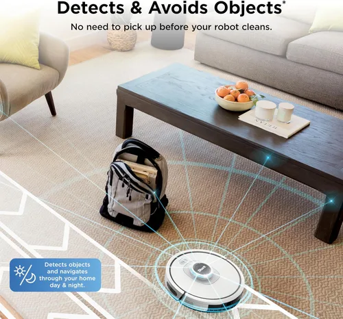 Miniatura 6 de Shark Matrix Clean Robot aspirador con potente succión para pelo de mascotas, alfombras y suelos duros, base autovaciante, capacidad de 60 días