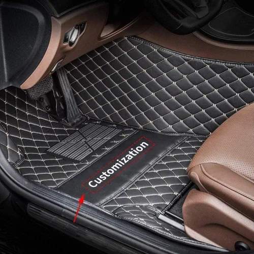 Miniatura 6 de Alfombrillas personalizadas para el piso del automóvil para el 96 % de los modelos de automóviles de lujo, impermeables, antideslizantes, cobertura