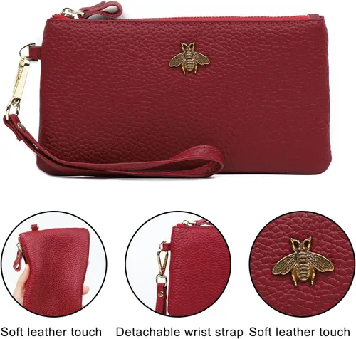 Miniatura 5 de imeetu Bolso de mano para mujer con correa para muñeca
